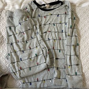 J Crew Christmas pajama set